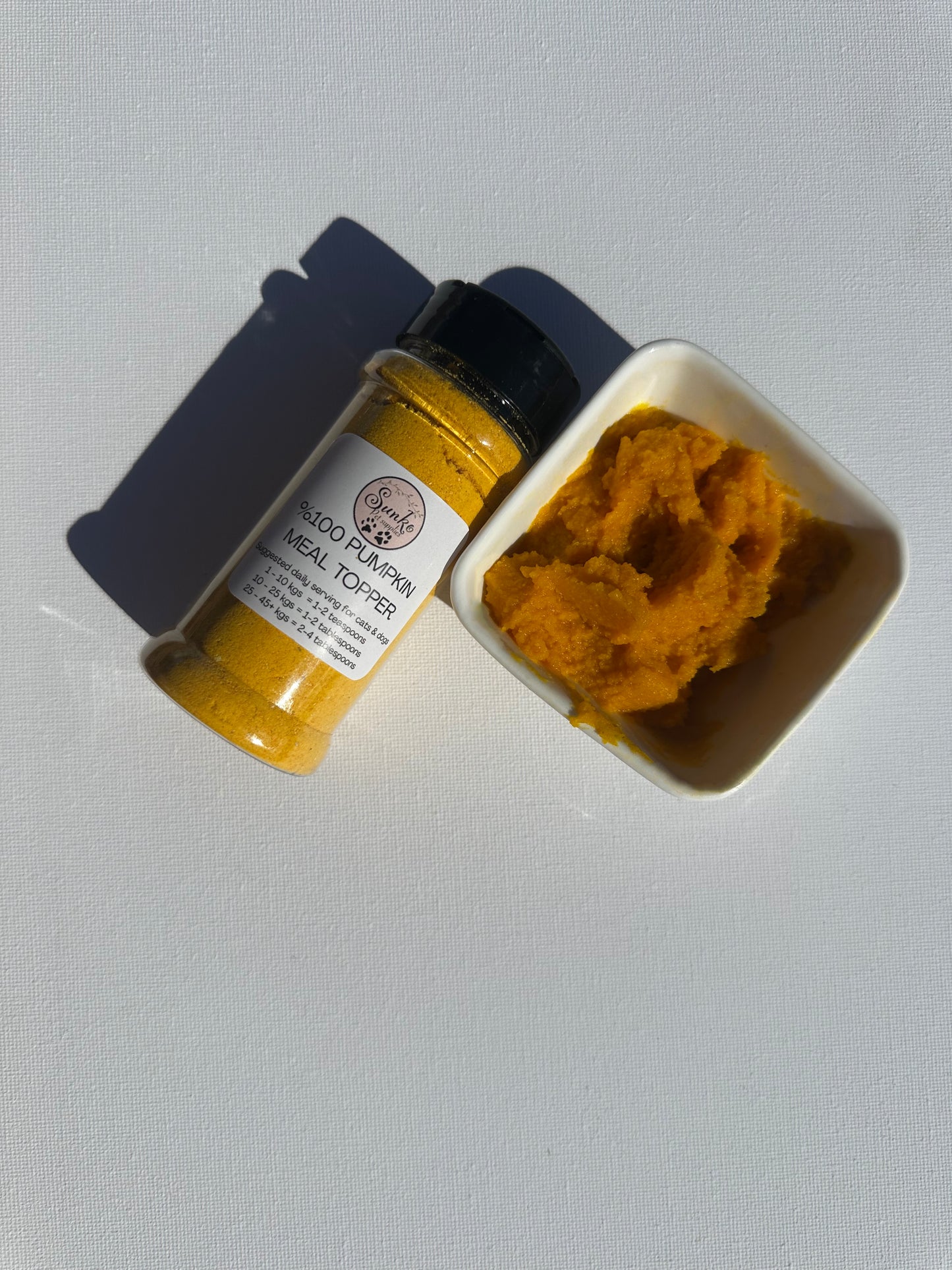 Pumpkin meal topper